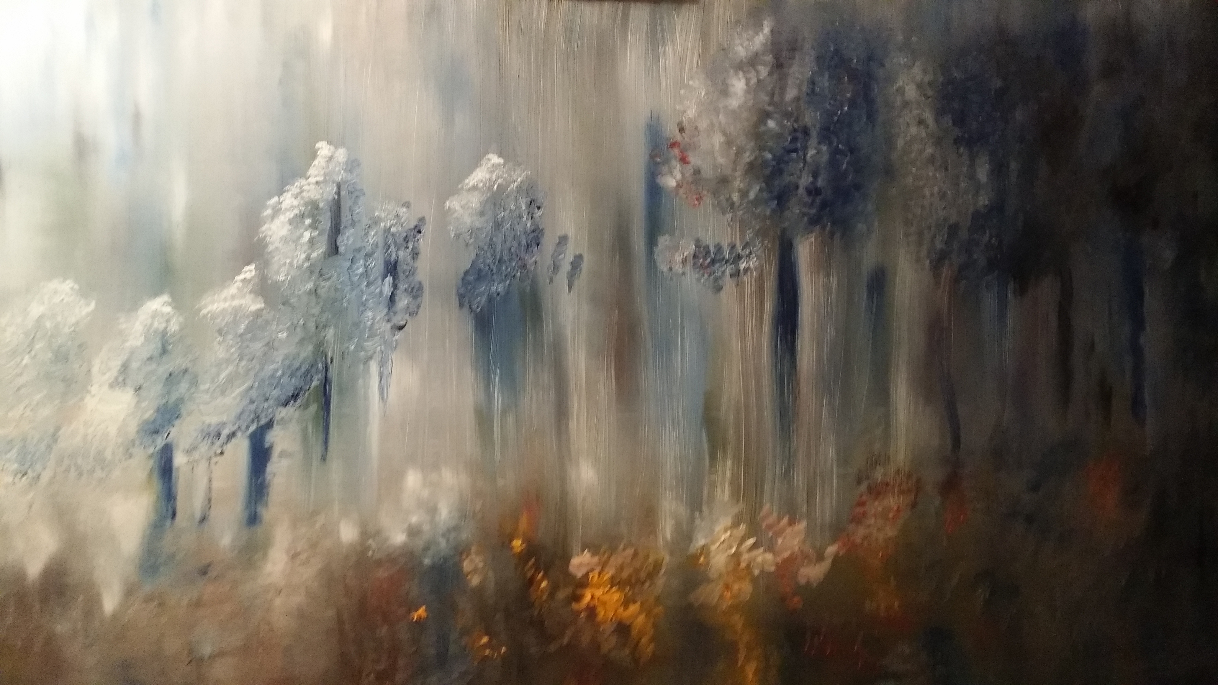 «Den glemte skogen» 80×120 cm Olje SOLGT