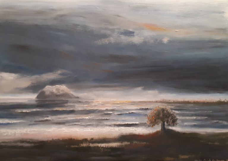 Oktoberstorm 80×120 cm SOLGT